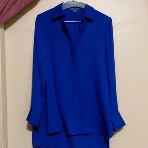 Vince Royal Blue Blouse